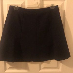 Navy J. Crew Skirt